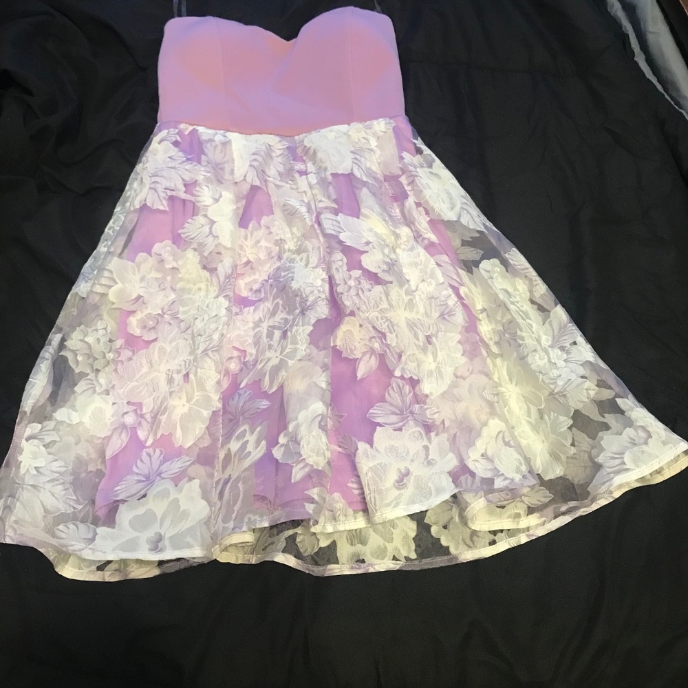 Strapless dress